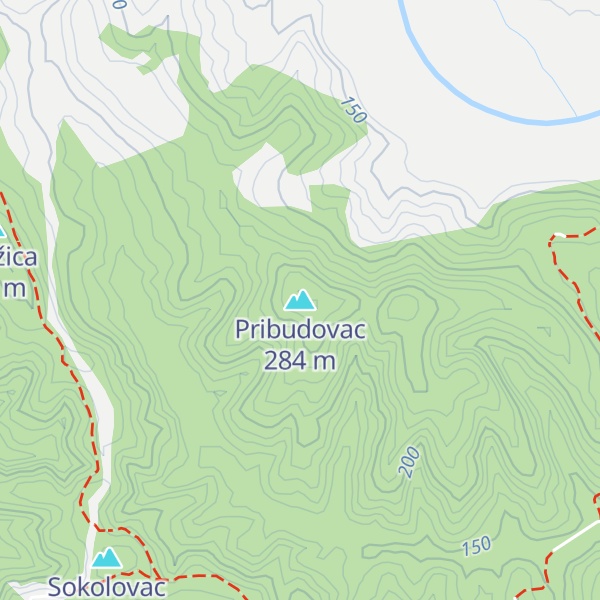 Map of Pribudovac