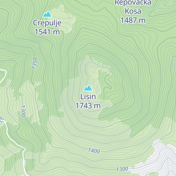 Map of Lisin
