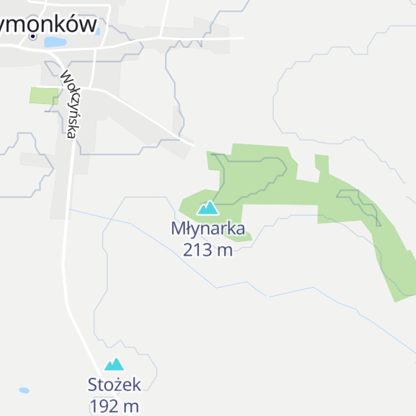 Map of Młynarka