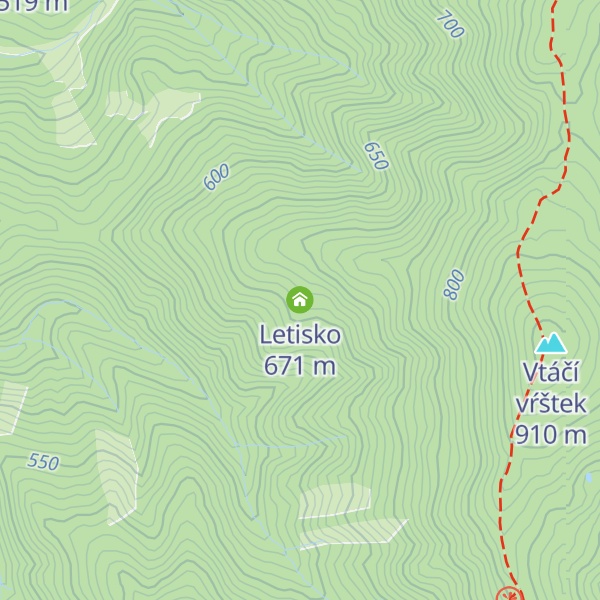 Map of Letisko