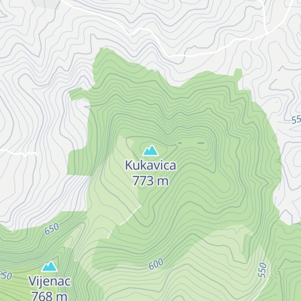 Map of Kukavica