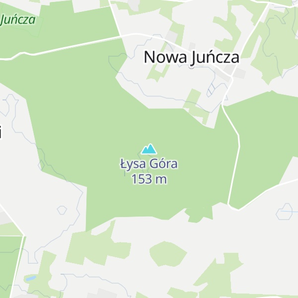 Map of Łysa Góra