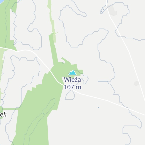 Map of Wieża
