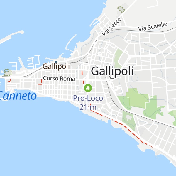 Map of Pro-Loco