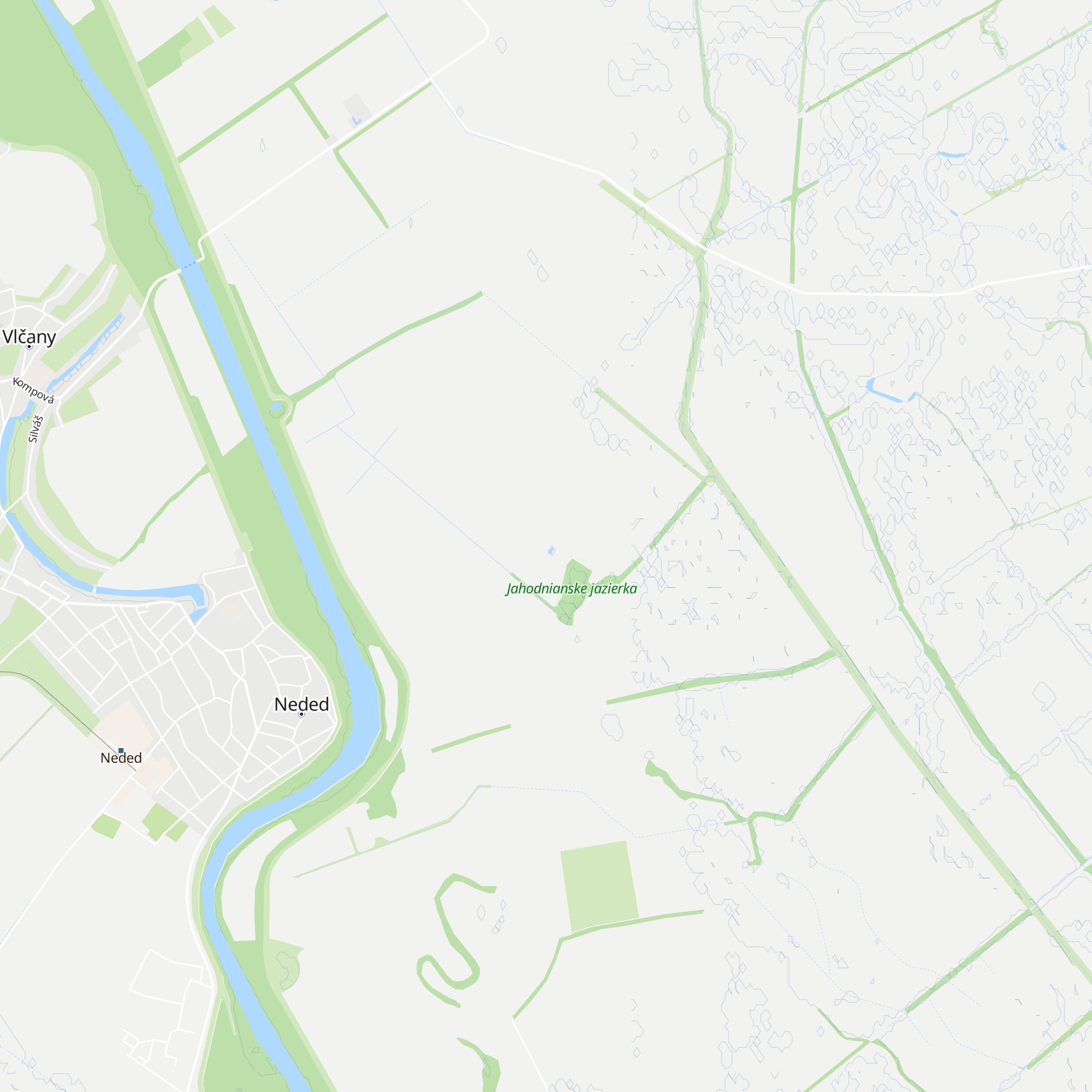 Chata za Váhom map