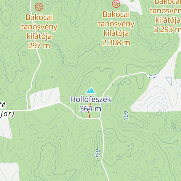 Map of Hollófészek