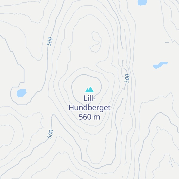 Map of Lill-Hundberget