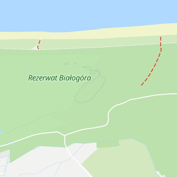 Map of Białogóra