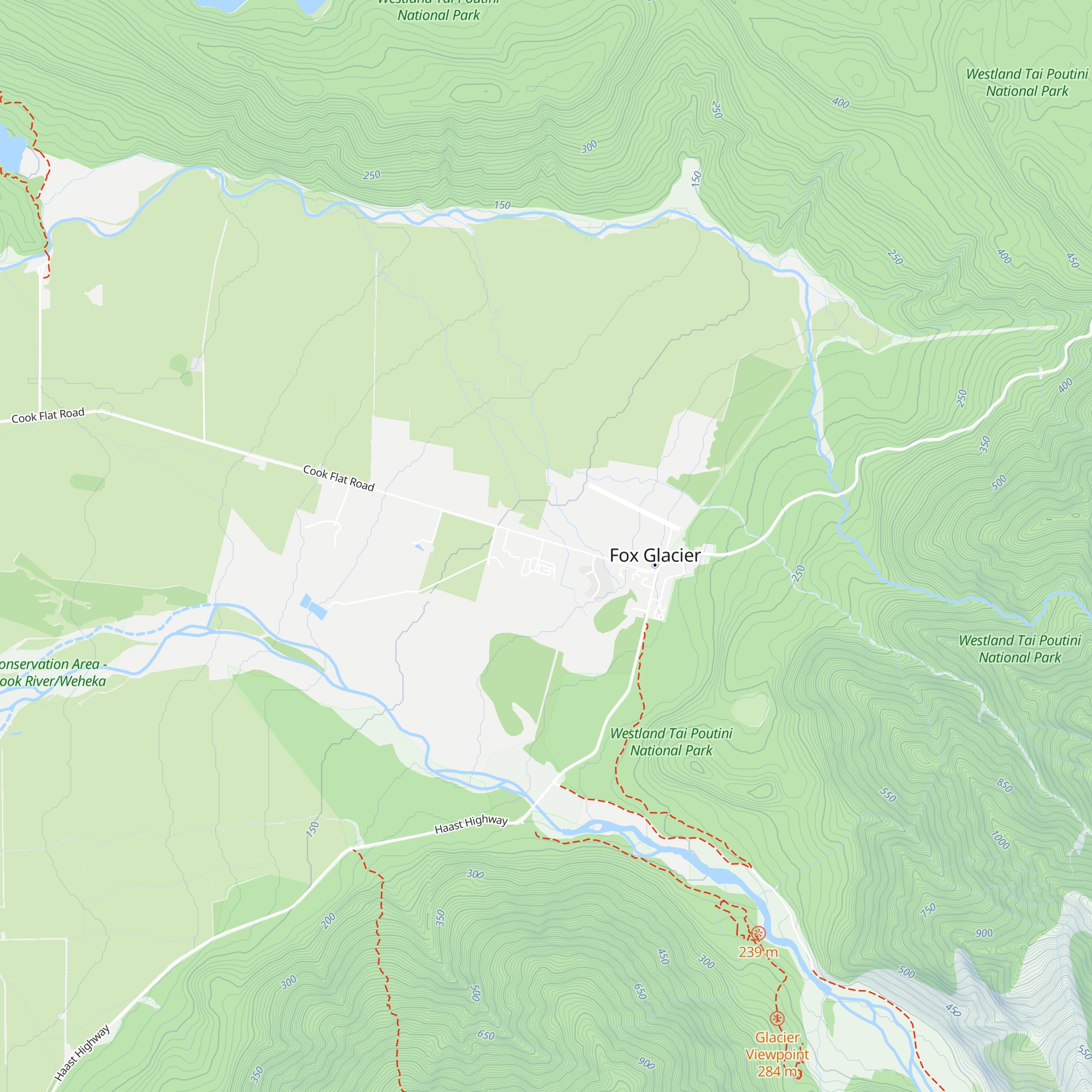 H. E. L. Porter Memorial Lodge map