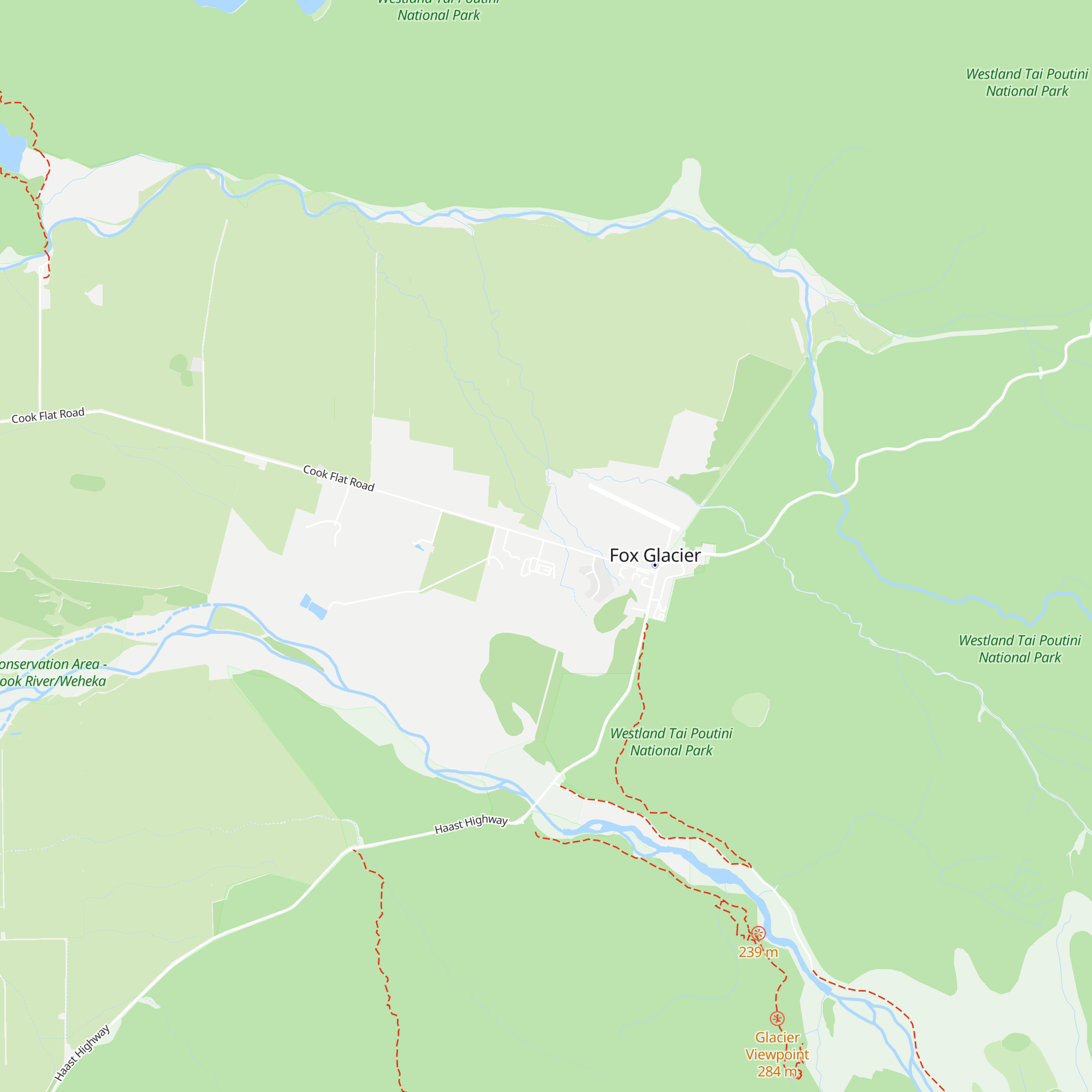 H. E. L. Porter Memorial Lodge map