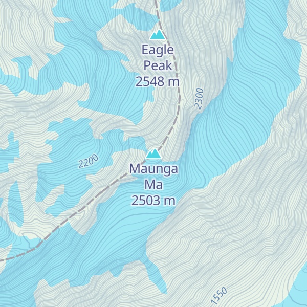 Map of Maunga Ma