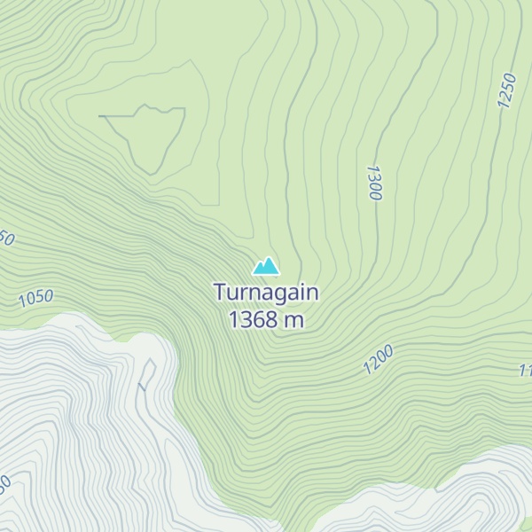 Map of Turnagain