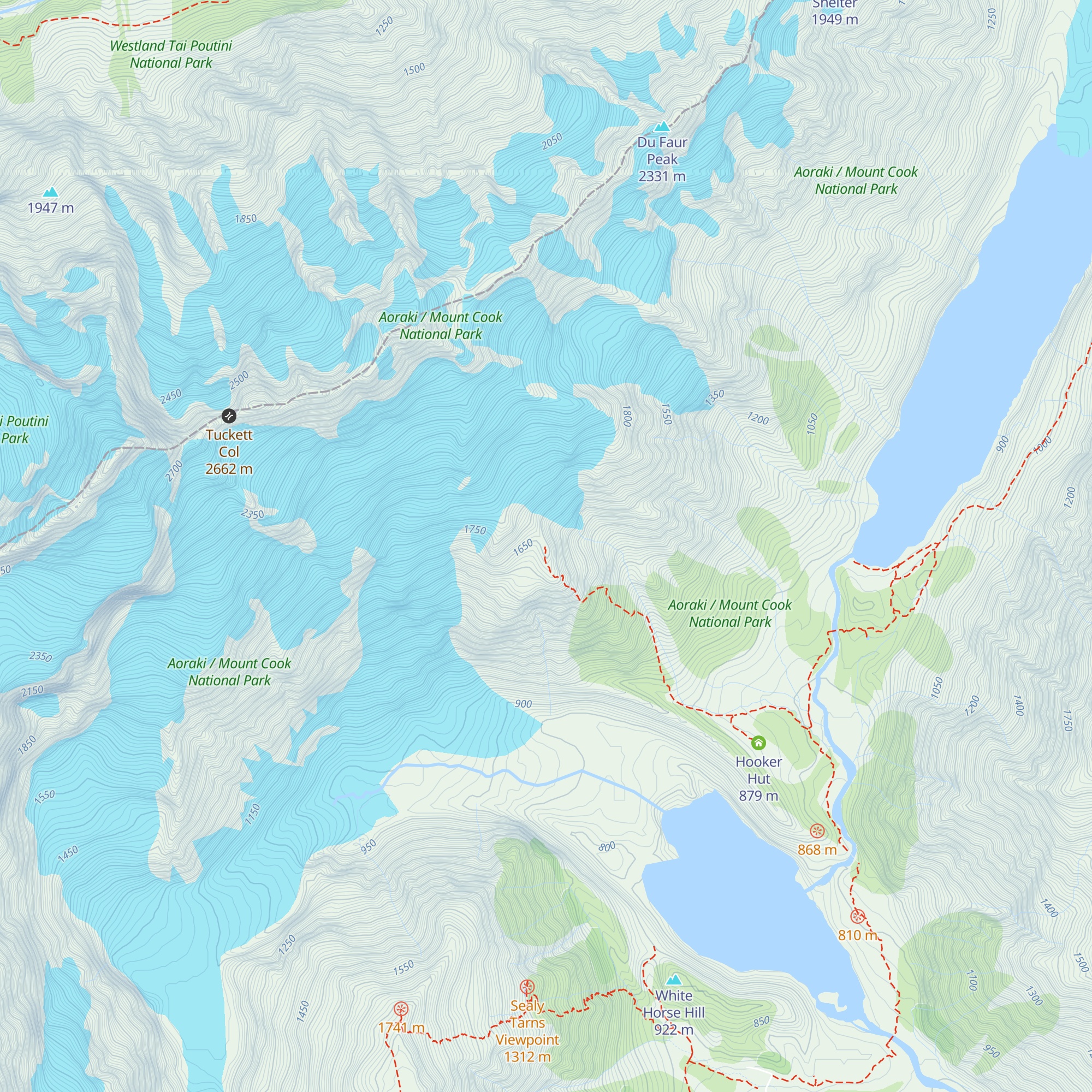 Sefton Bivvy map