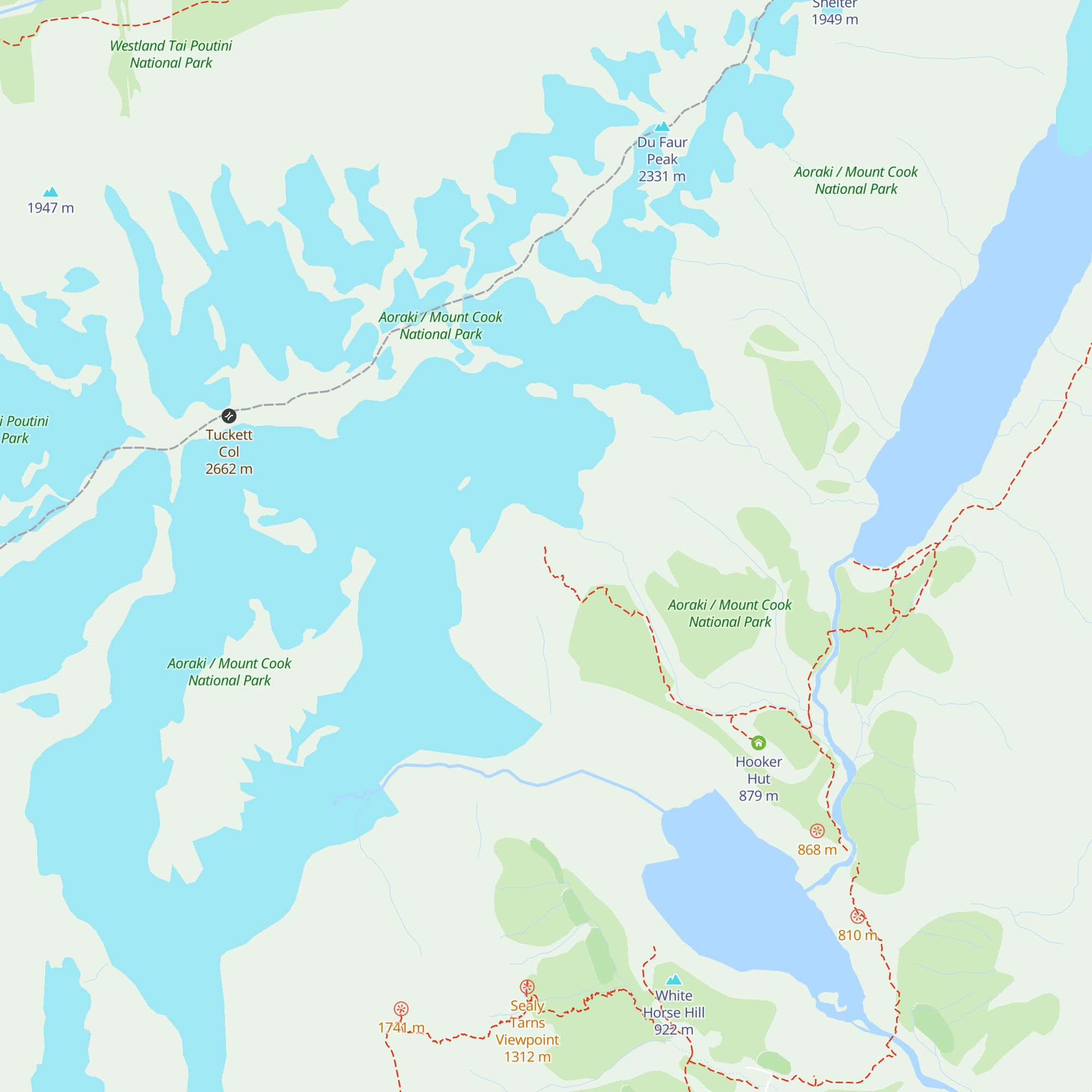 Sefton Bivvy map