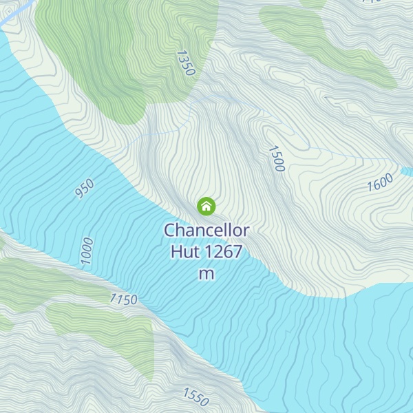 Map of Chancellor Hut