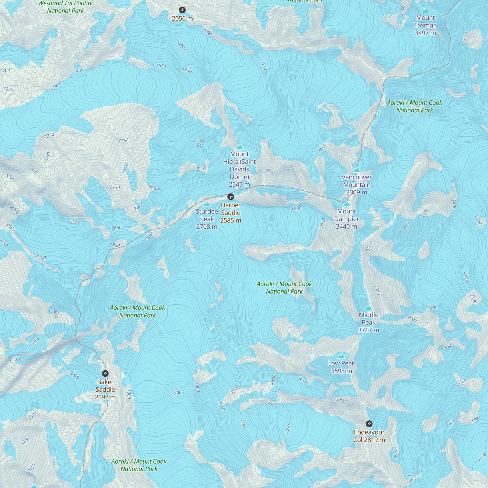 Empress Hut map