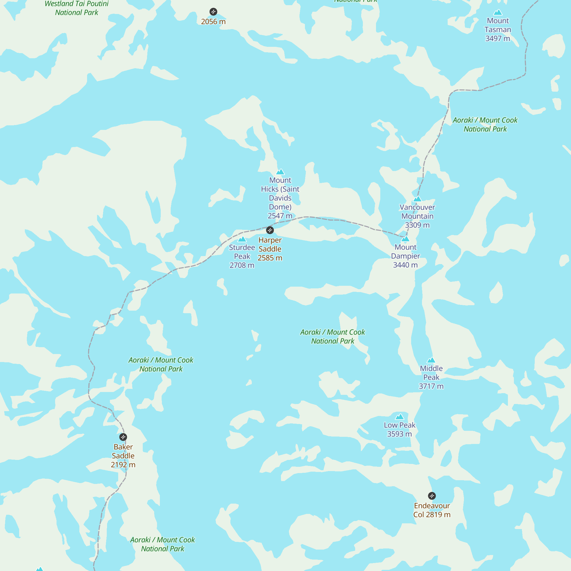 Empress Hut map