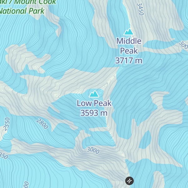 Map of Low Peak