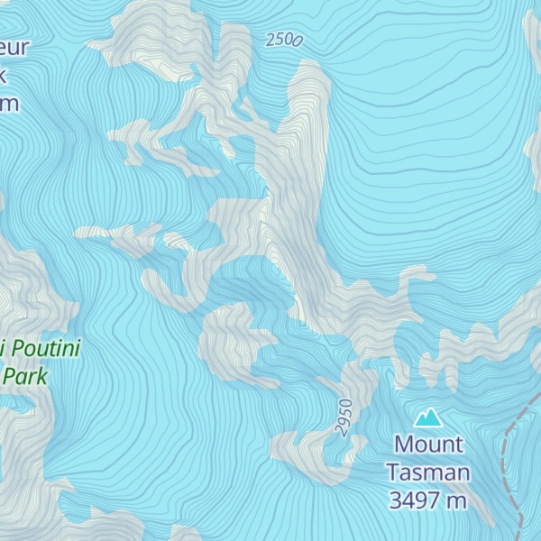 Map of Torres Peak