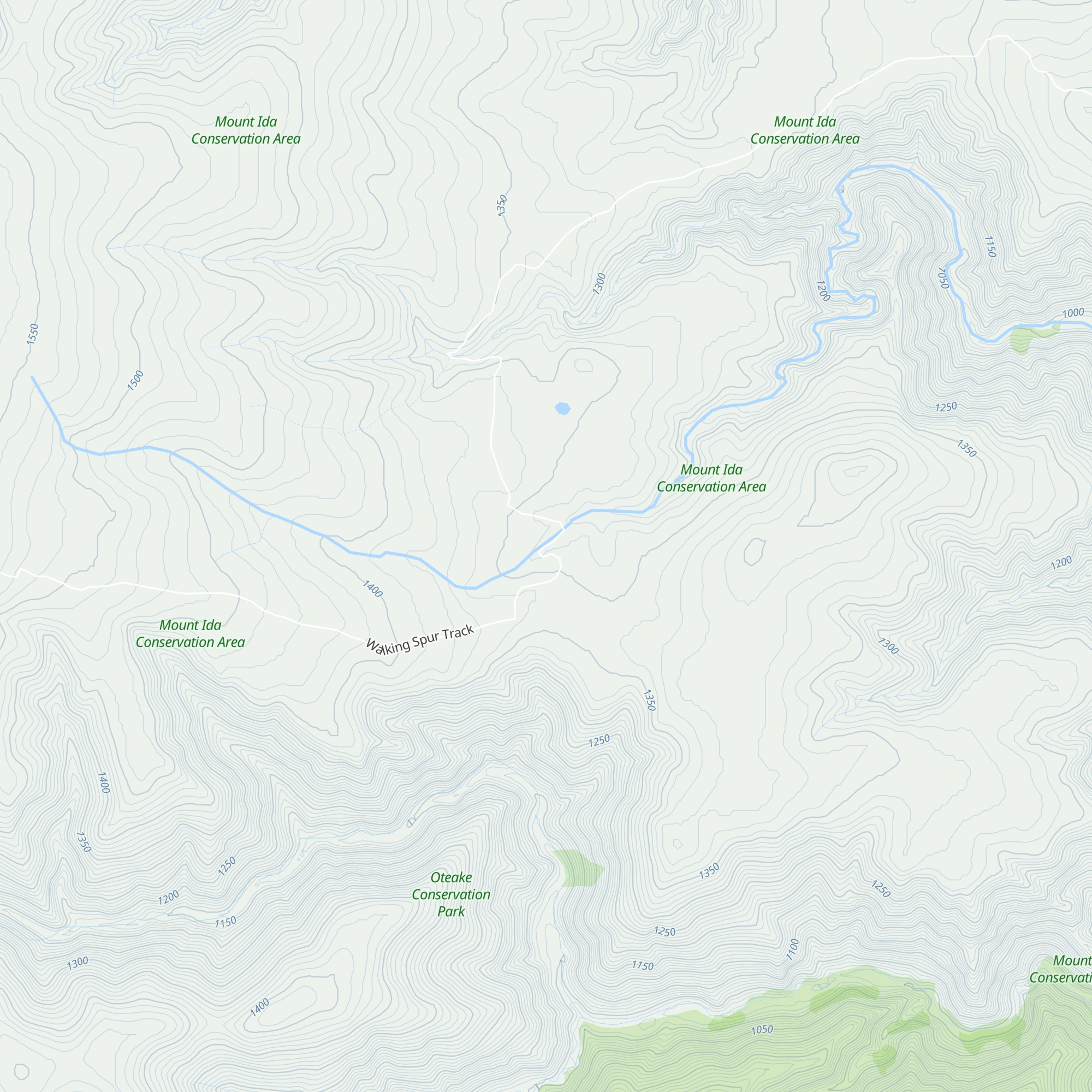 Ida Railway Hut map