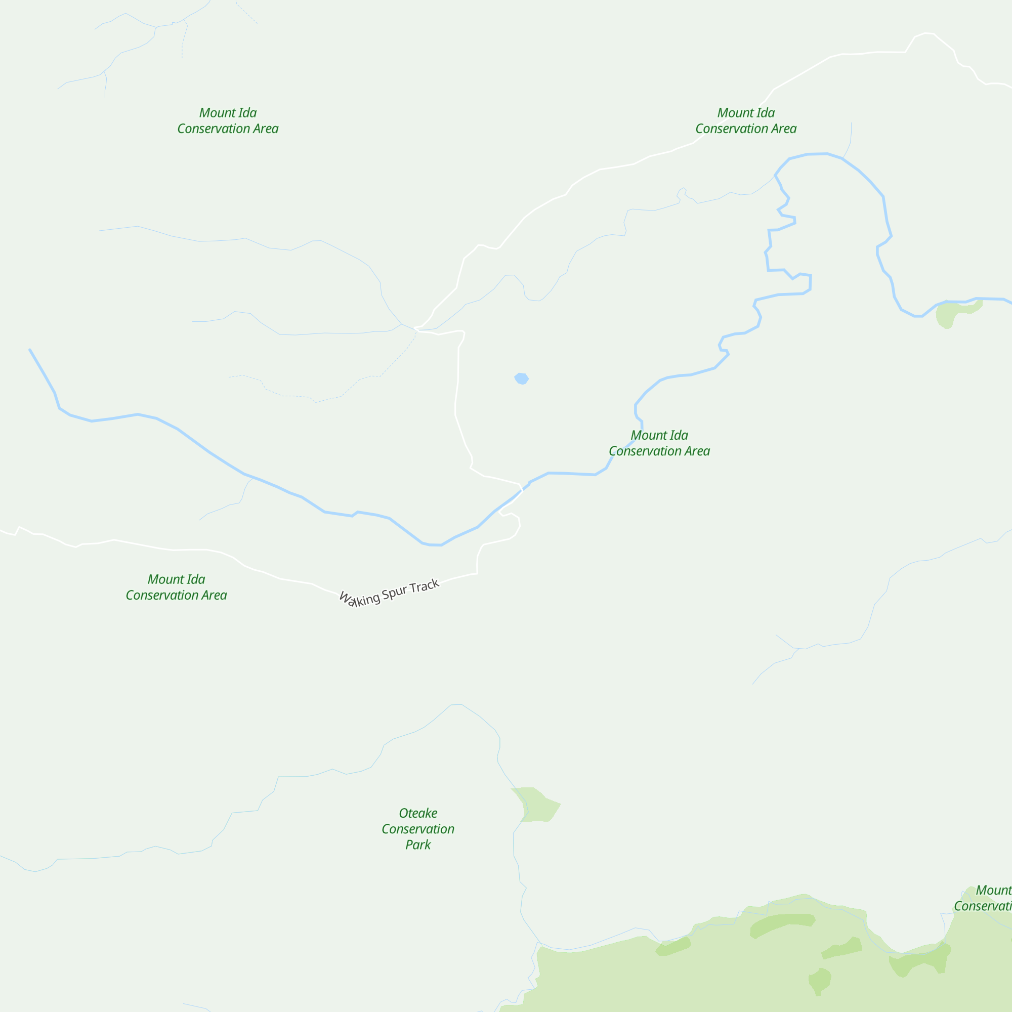 Ida Railway Hut map