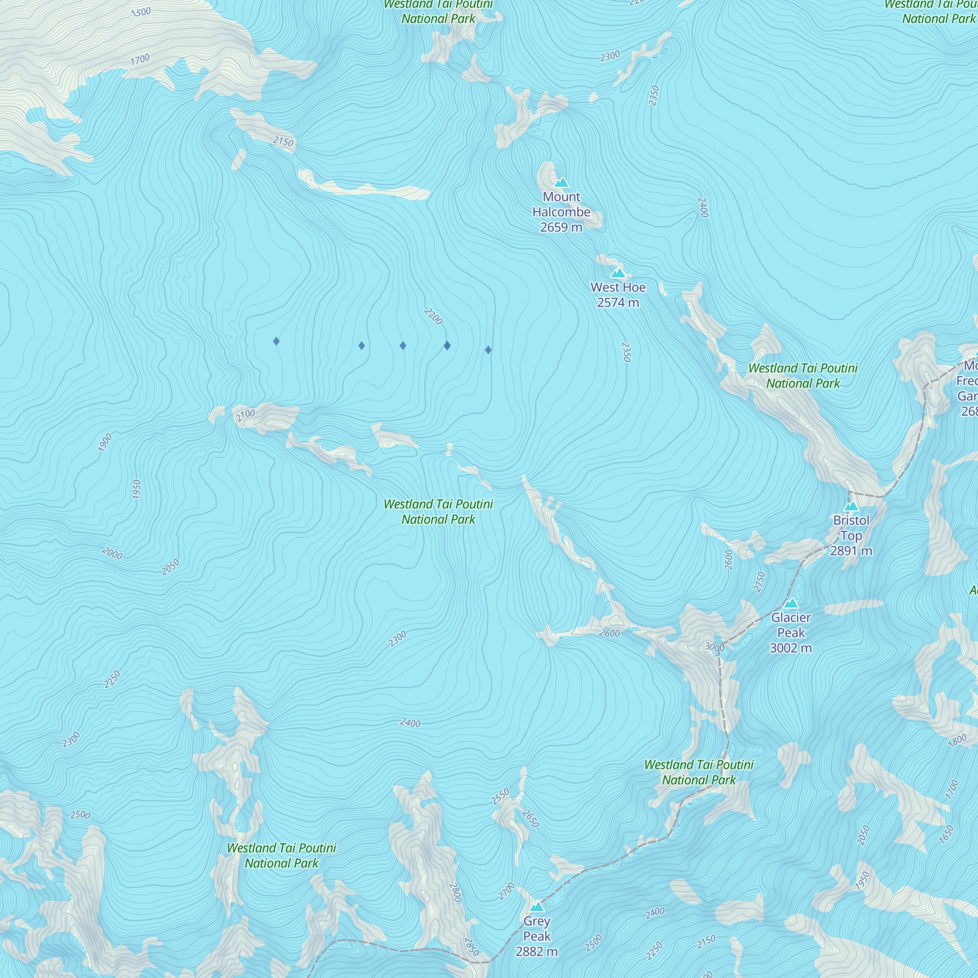 Pioneer Hut map
