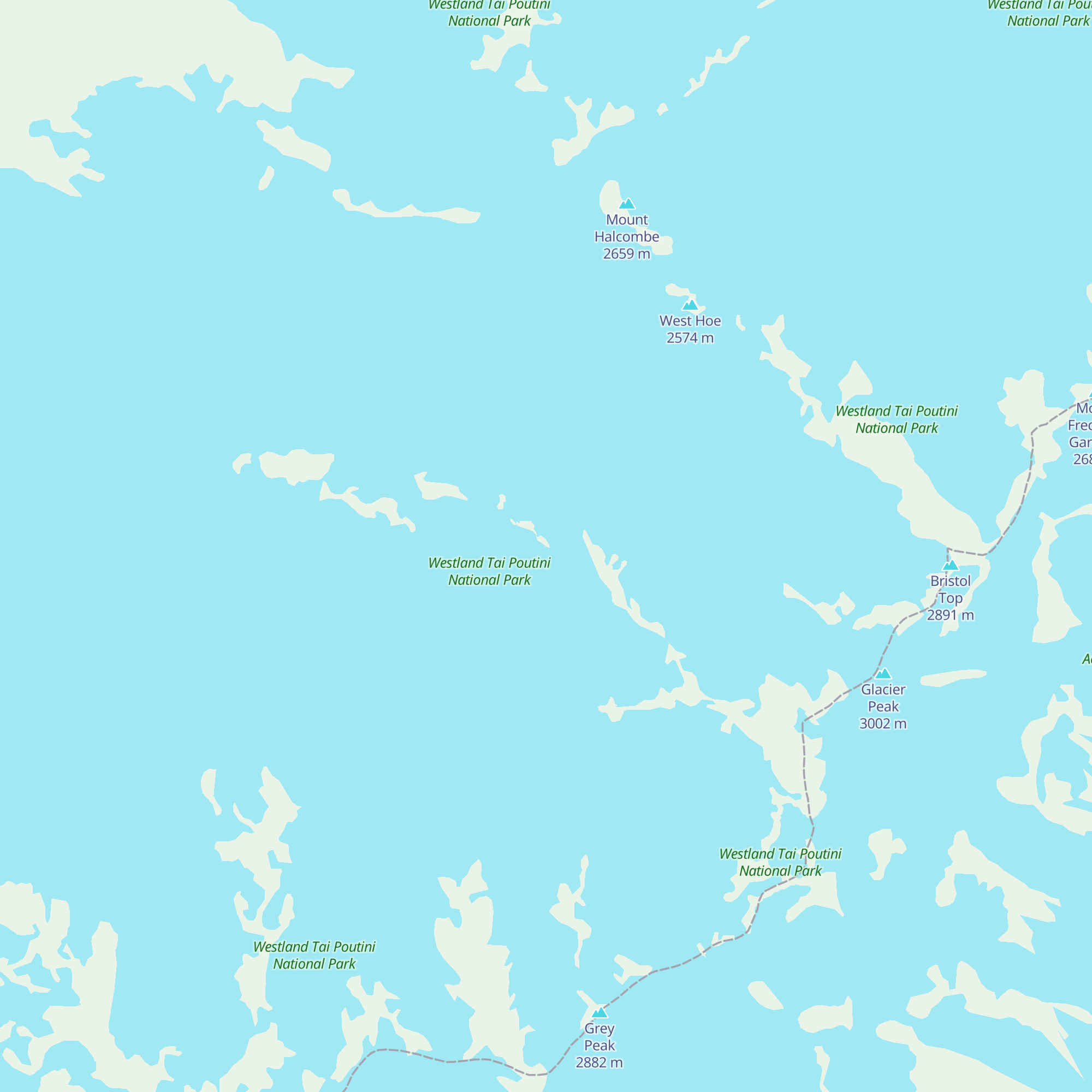Pioneer Hut map