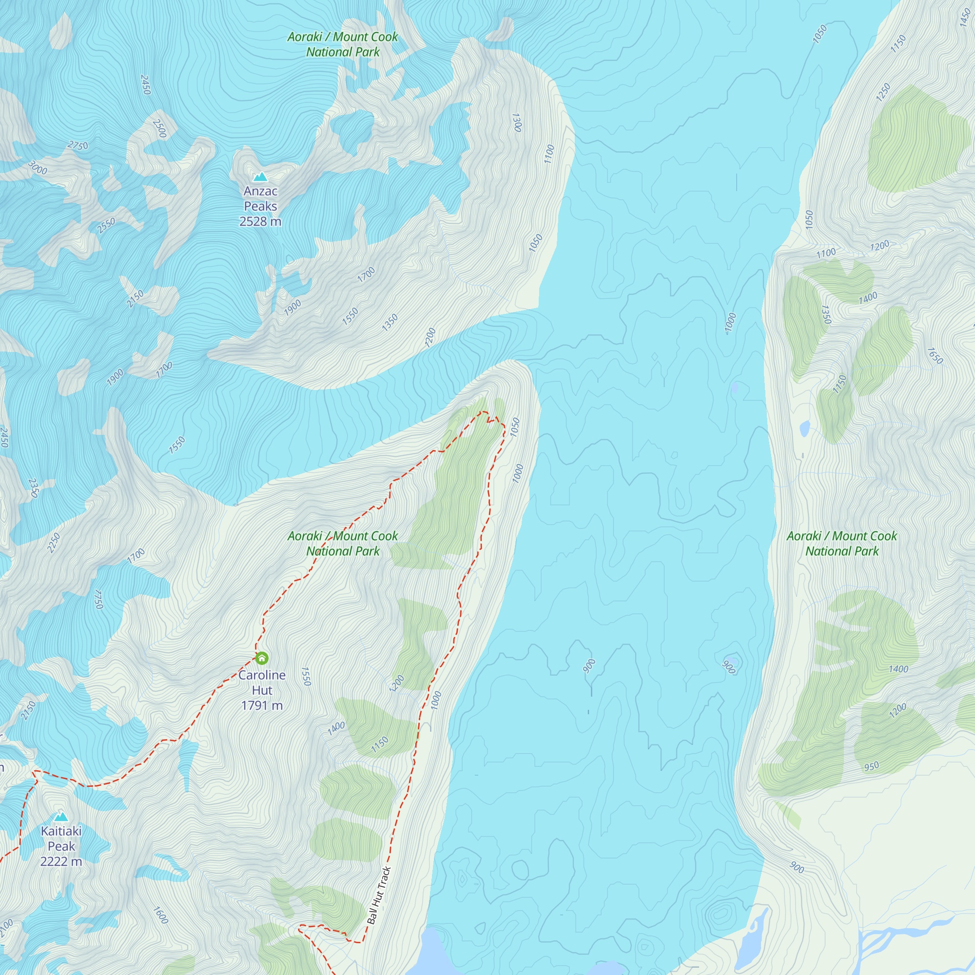 Ball Hut map