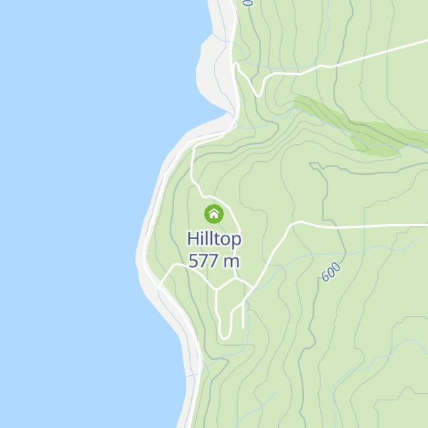 Map of Hilltop