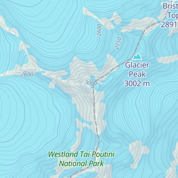 Map of Douglas Peak
