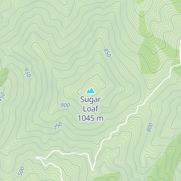 Map of Sugar Loaf