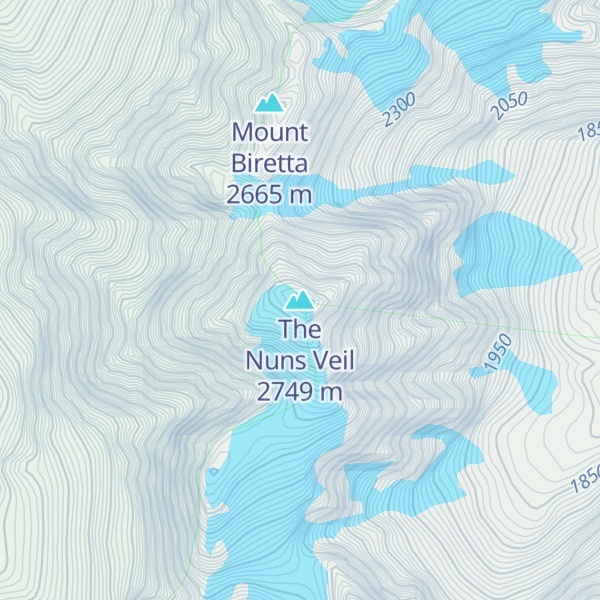 Map of The Nuns Veil