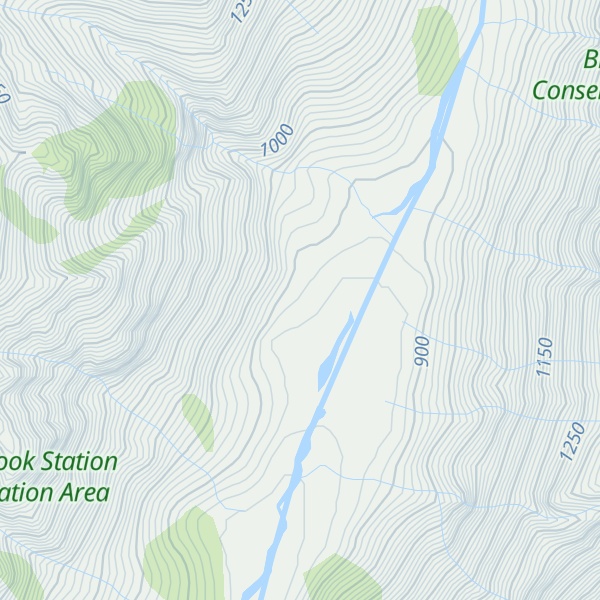 Map of Littles Hut