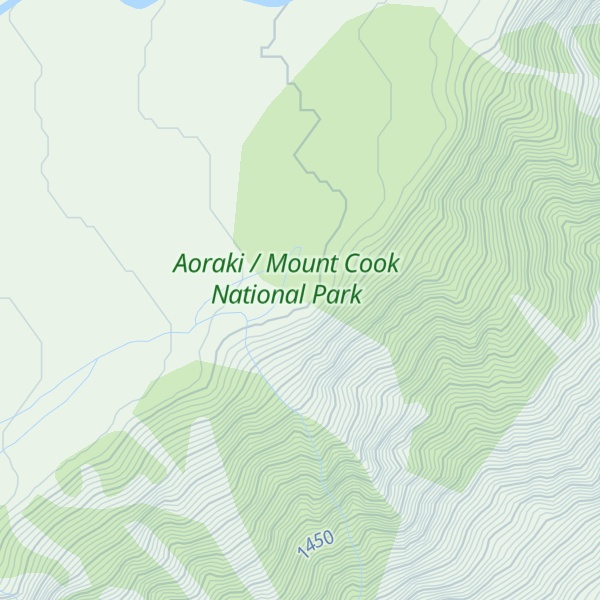 Map of Liebig Hut