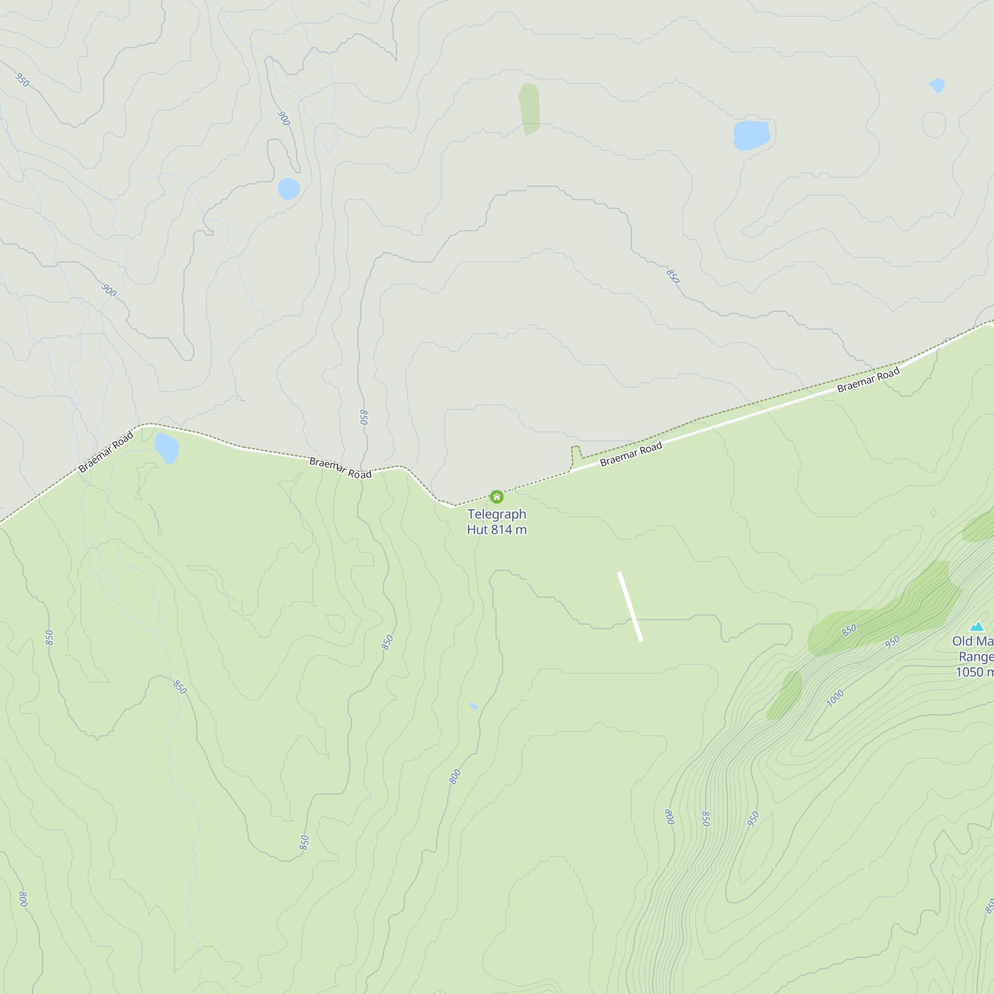Telegraph Hut map