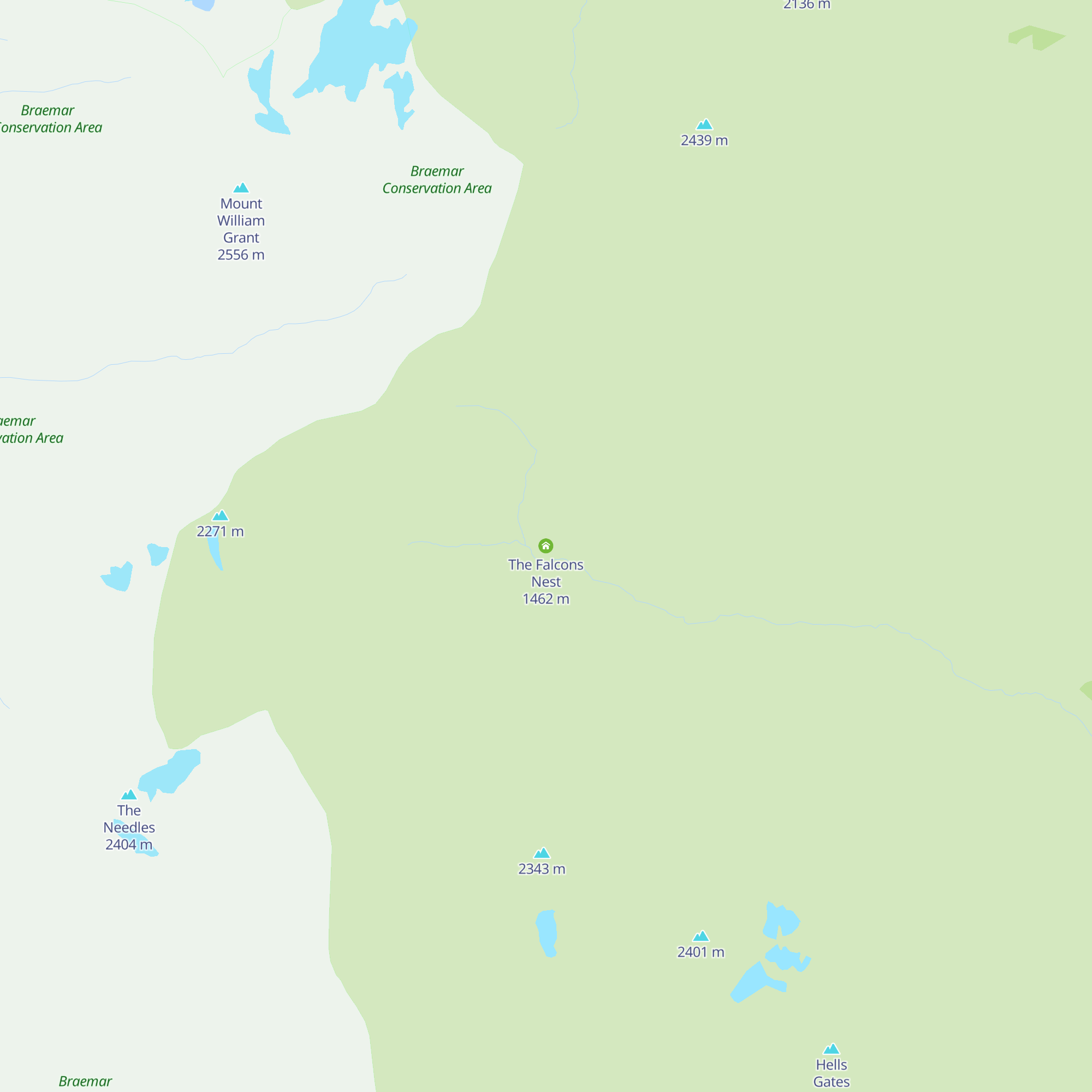 The Falcons Nest map