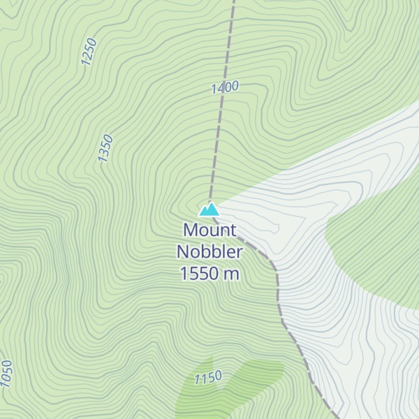 Map of Mount Nobbler