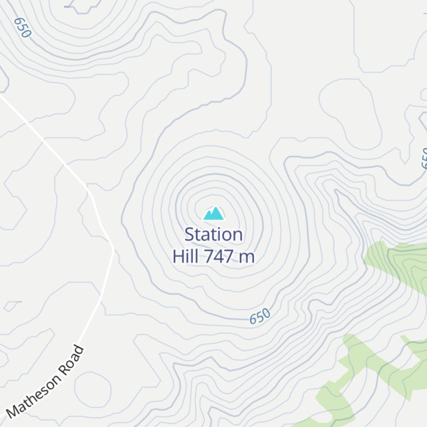 Map of Station Hill