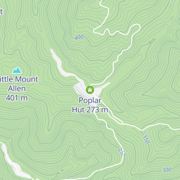 Map of Poplar Hut