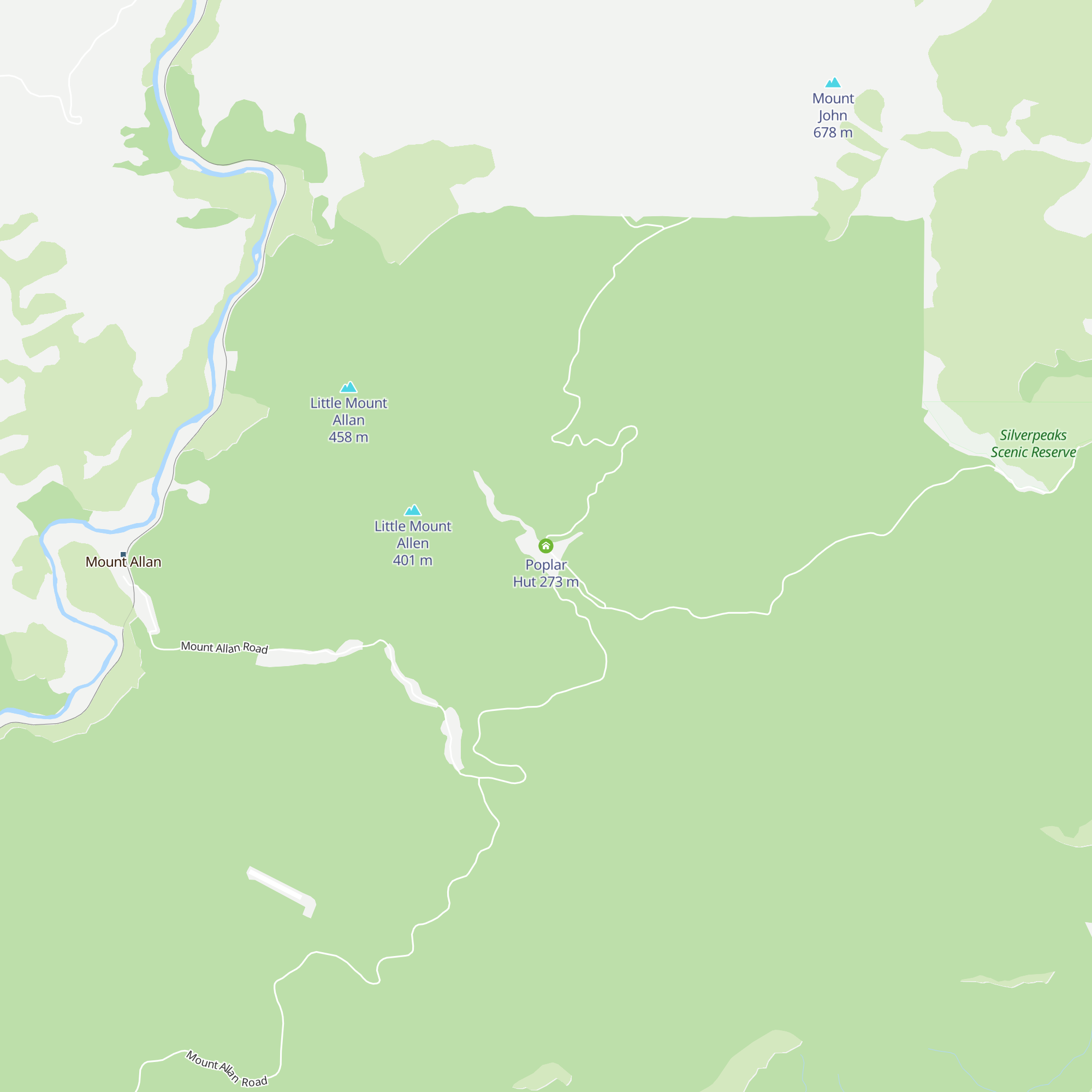 Poplar Hut map