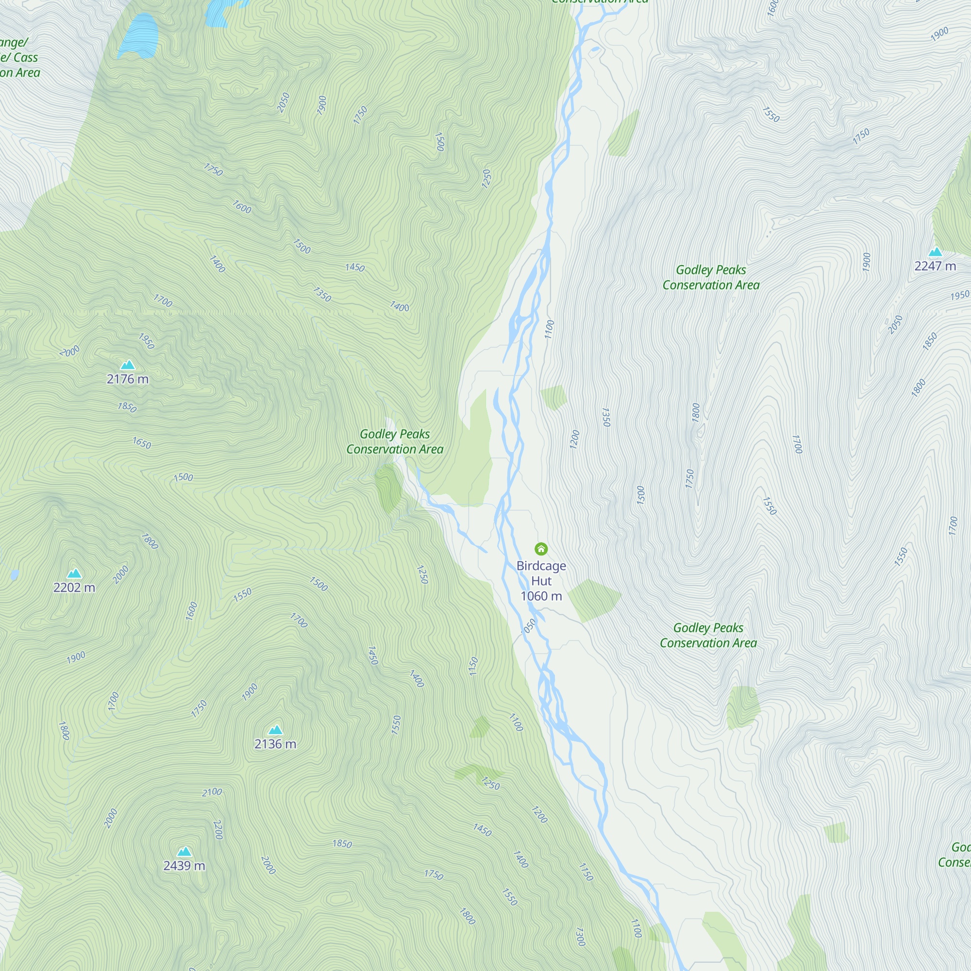 Memorial Hut map