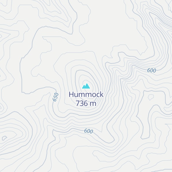 Map of Hummock