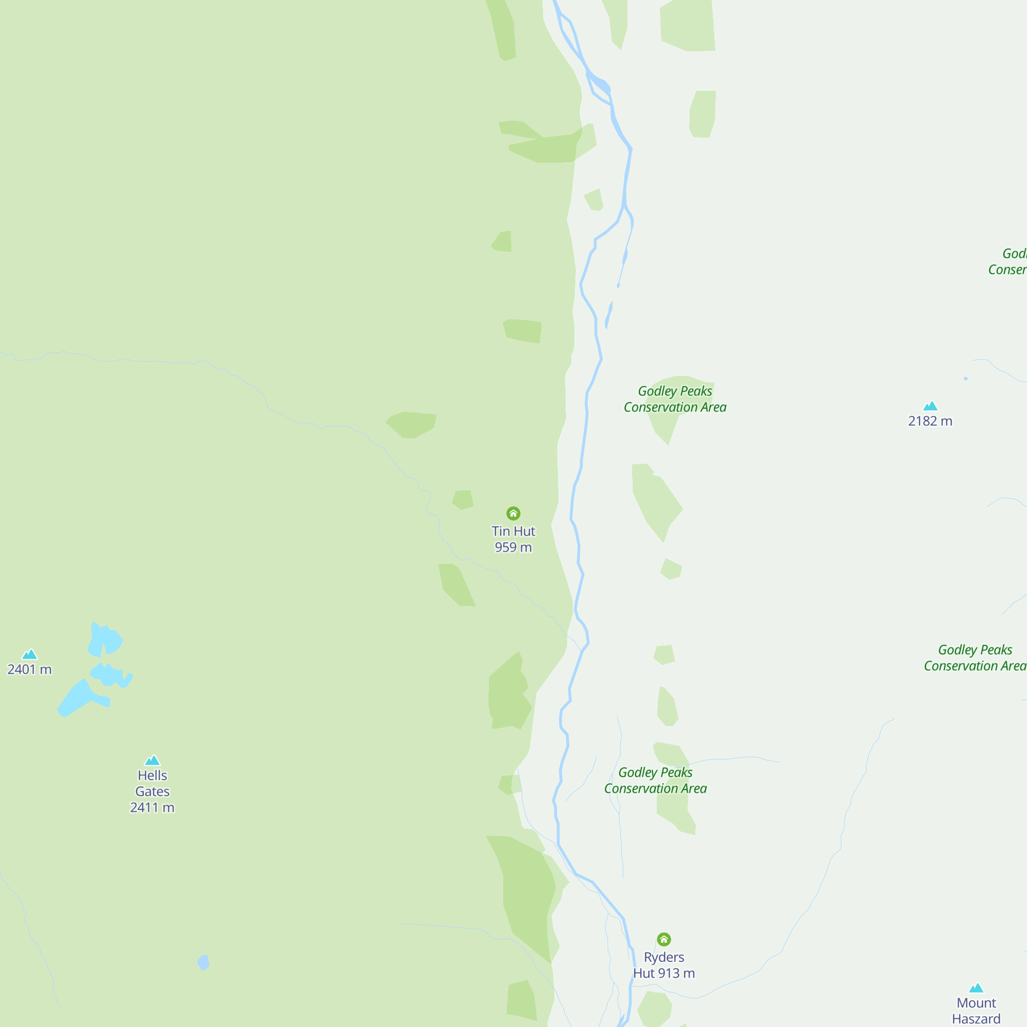 Tin Hut map