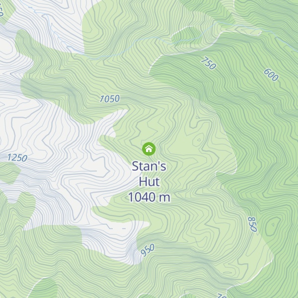 Map of Stan's Hut