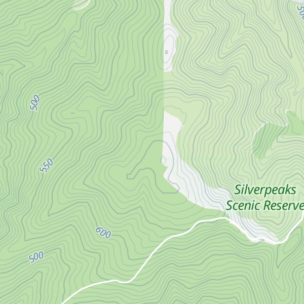 Map of Mount Allan