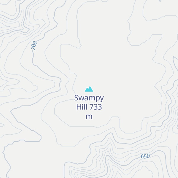 Map of Swampy Hill