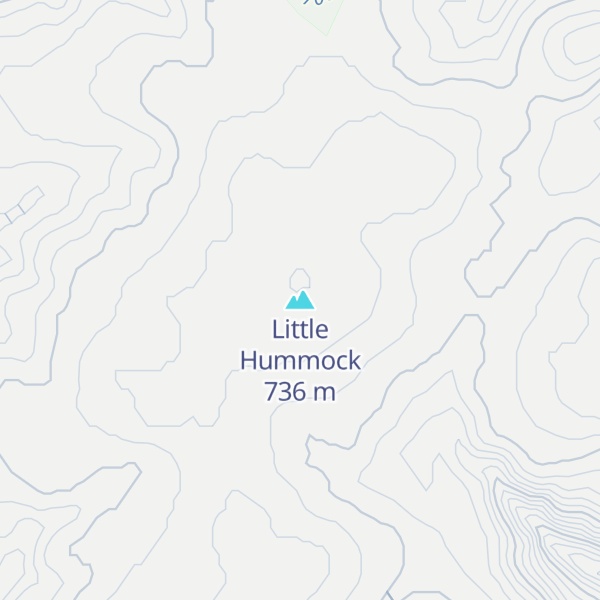 Map of Little Hummock
