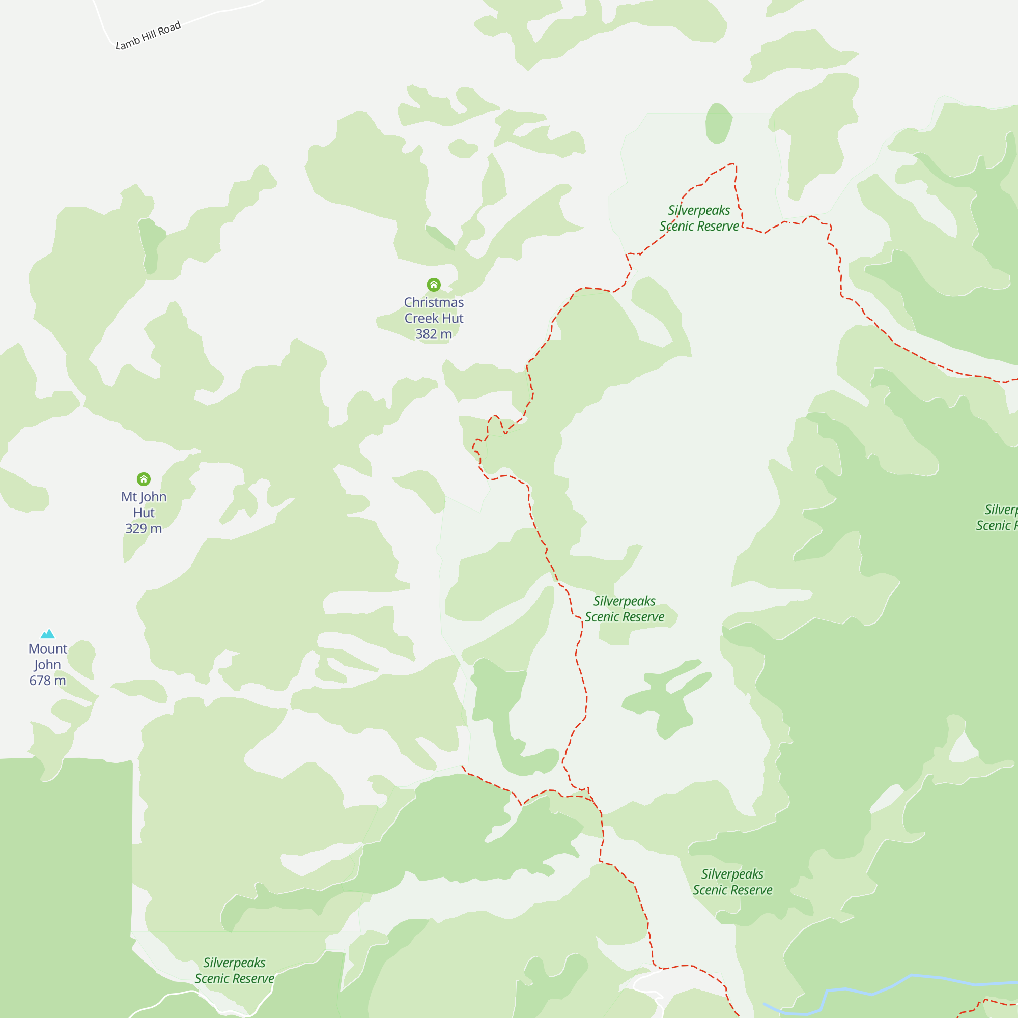 Jubilee Hut map