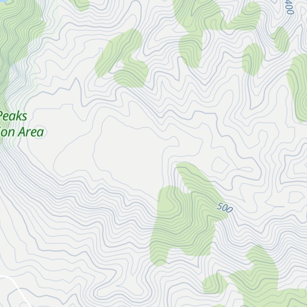Map of Kurow Hill