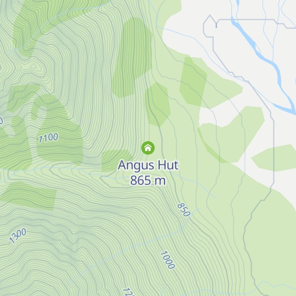 Map of Angus Hut